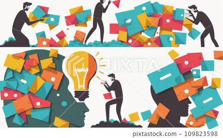 工作中解決問題：解決問題的場景和產生想法的過程。 109823598