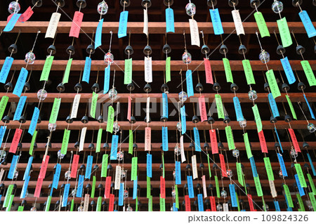 Scenery with wind chimes Scenery with wind chimes 109824326