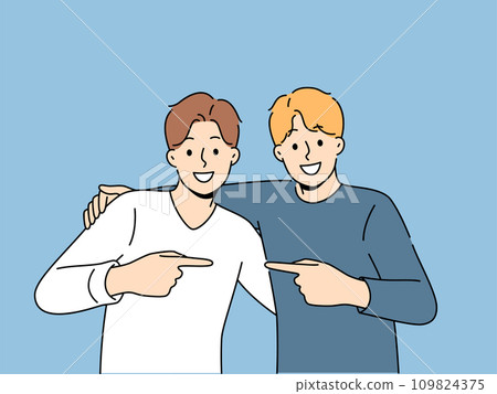 Two Friendly People Talking Stock Illustrations – 375 Two Friendly