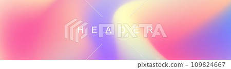 Abstract pastel gradient header background. Innovation header background design for cover. Landing page concept for your graphic design 109824667