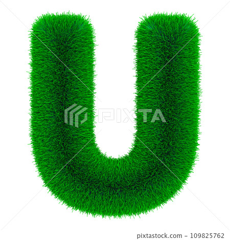 Sign Number And letter made from 3d render 109825762