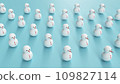 Snowman winter 3DCG 109827114