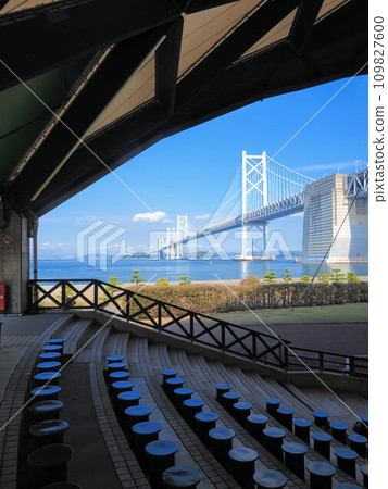 Seto Ohashi Bridge 2023 seen from Roadside Station Seto Ohashi Memorial Park [Sakaide City, Kagawa Prefecture] 4 109827600