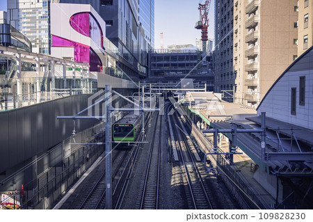 Shibuya Sakuragaoka Exit Redevelopment Shibuya Station stretches between Shibuya Sakura Stage and Shibuya Stream Shibuya Sakuragaoka Exit Redevelopment Shibuya Station stretches between Shibuya Sakura Stage and Shibuya Stream 109828230