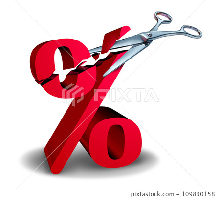 Interest Rates Cut 109830158
