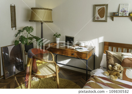 Stylish living room interior interior 109830582