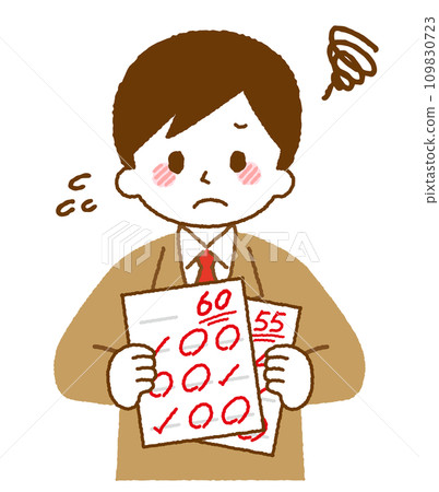 檢測結果。取得平均分數或低分的學生。 109830723