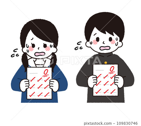 檢測結果。得0分的學生。 檢測結果。得0分的學生。 109830746