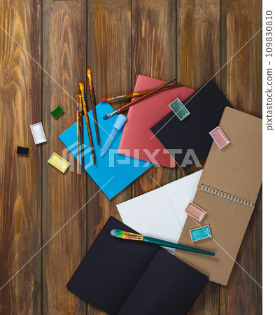 Arts and crafts supplies.  109830810