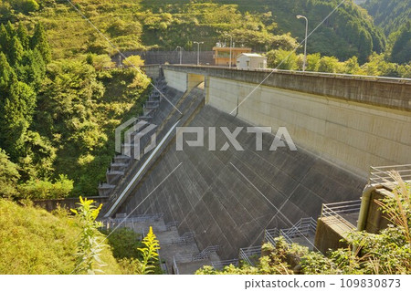 Iwamura dam embankment 109830873
