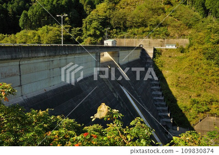 Iwamura dam embankment 109830874
