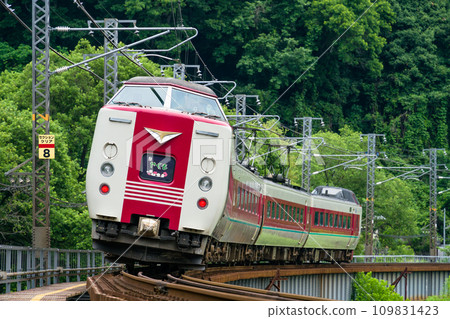 381 series Limited Express Yakumo, relaxed Yakumo color 109831423