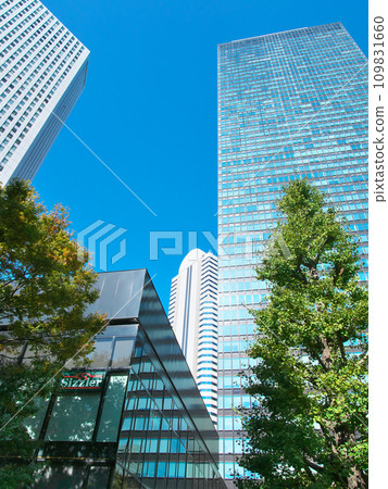 藍天映襯下的秋季新宿副中心城市景觀(2023 年 11 月) 藍天映襯下的秋季新宿副中心城市景觀(2023 年 11 月) 109831660
