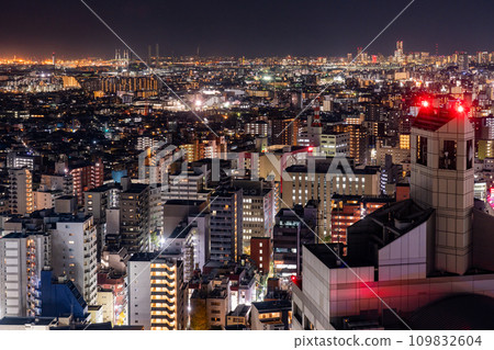 [神奈川縣]川崎市夜景 109832604
