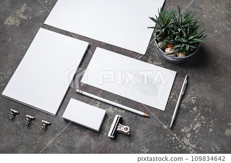 Blank stationery set Blank stationery set 109834642