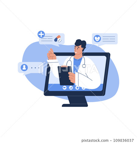 Online medical consultation 109836037