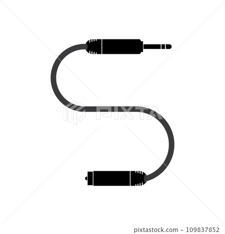 Audio jack icon 109837852