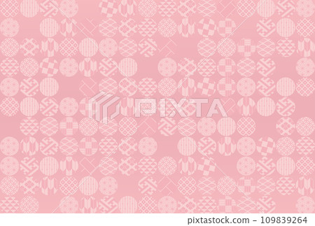 Vector background of Japanese pattern material 109839264