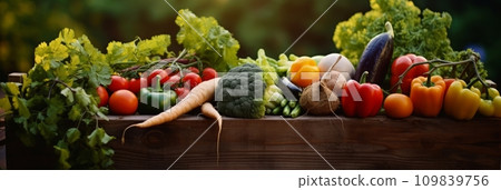 Fresh harvest of vegetables Fresh harvest of vegetables 109839756