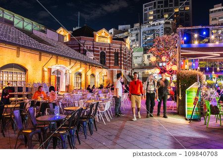 Taipei Ximending at night Taipei Ximending at night 109840708