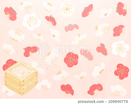 Setsubun vector illustration background Setsubun vector illustration background 109840778