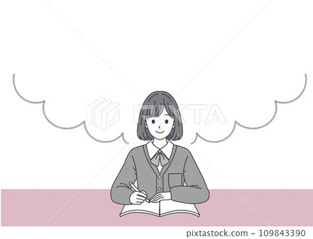學生插畫素材 學生插畫素材 109843390