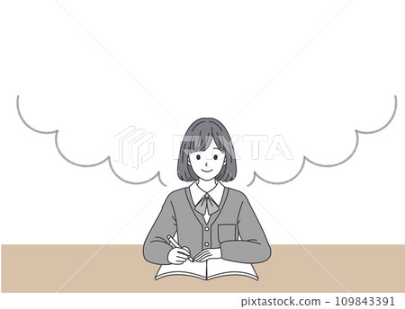 學生插畫素材 學生插畫素材 109843391