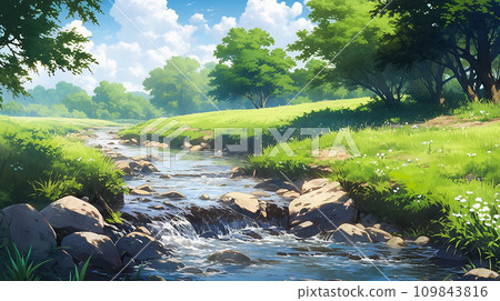 美麗的自然風光 美麗的自然風光 109843816