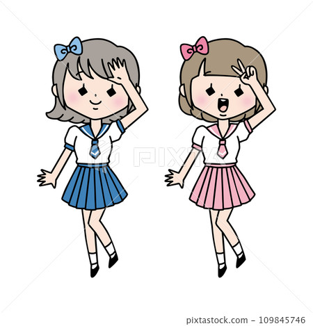 雙胞胎女孩 雙胞胎女孩 109845746