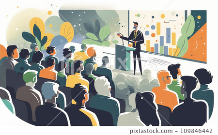 Conferences and Events: Industry conferences, seminars, trade shows, and exhibitions. 109846442