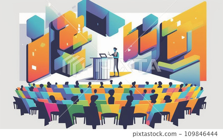 Conferences and Events: Industry conferences, seminars, trade shows, and exhibitions. 109846444