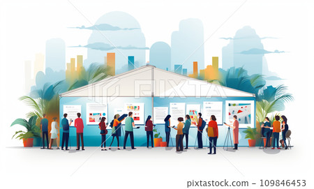 Conferences and Events: Industry conferences, seminars, trade shows, and exhibitions. 109846453