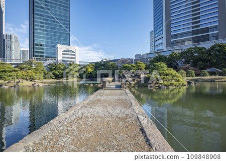 舊芝離宮御苑 西湖堤 舊芝離宮御苑 西湖堤 109848908