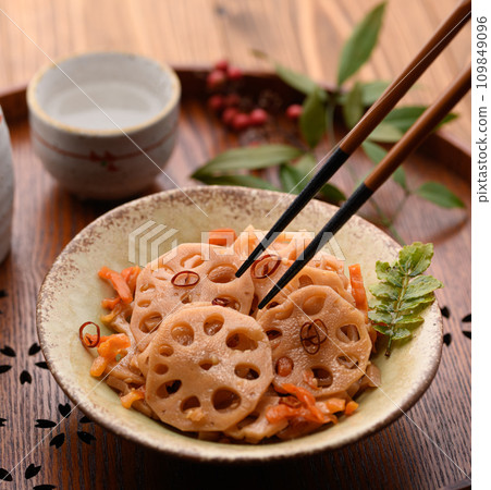 家常菜蓮藕kinpira 109849096