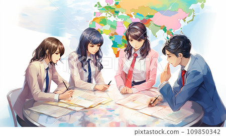 正在召開部門或部門團隊會議 正在召開部門或部門團隊會議 109850342