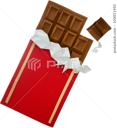 摺紙巧克力棒 摺紙巧克力棒 109851493