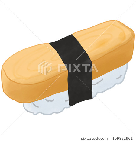japanese sushi sweet egg 109851961
