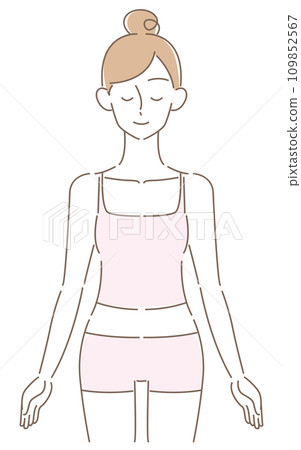 女體正面（粉紅色） 109852567