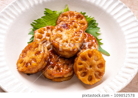 蓮藕烤雞肉丸 蓮藕烤雞肉丸 109852578