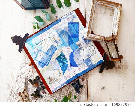 Notebook deco, traveler's notebook and stickers Notebook deco, traveler's notebook and stickers 109852955