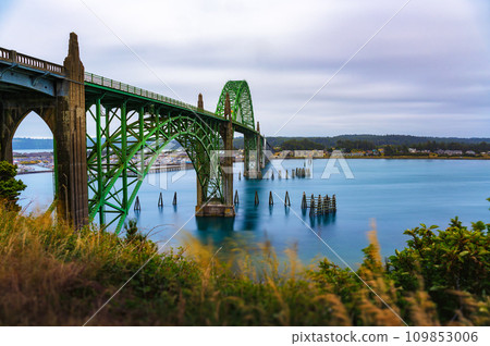Yaquina Bay Bridge in Newport, Oregon Yaquina Bay Bridge in Newport, Oregon 109853006