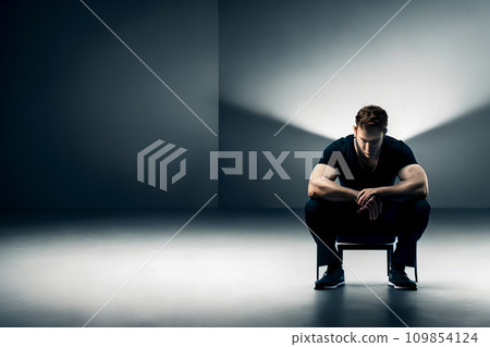 Thinking man, rather negative 5 109854124