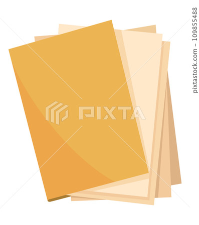 Folders icon. Documents business icon management office data. Technology information archive isolated design. Information storage technology 109855488