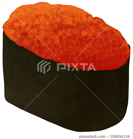 japanese style red caviar for japanese food 109856136