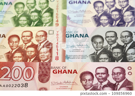 Ghanaian money a business background 109856960