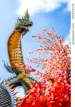 Wat Roi Phra Phutthabat Phu Manorom, Mukdahan, Thailand Wat Roi Phra Phutthabat Phu Manorom, Mukdahan, Thailand 109859176