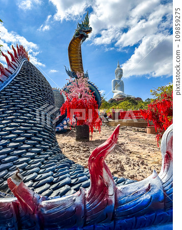 Wat Roi Phra Phutthabat Phu Manorom, Mukdahan, Thailand Wat Roi Phra Phutthabat Phu Manorom, Mukdahan, Thailand 109859275