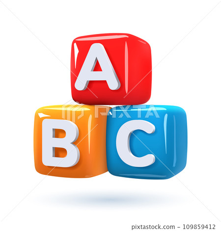 Kids toys 3d icon. Kids toys 3d icon. 109859412