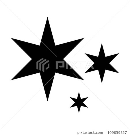 Sparkle star icon, vector abstract element of sparkling star symbol illustration Sparkle star icon, vector abstract element of sparkling star symbol illustration 109859837