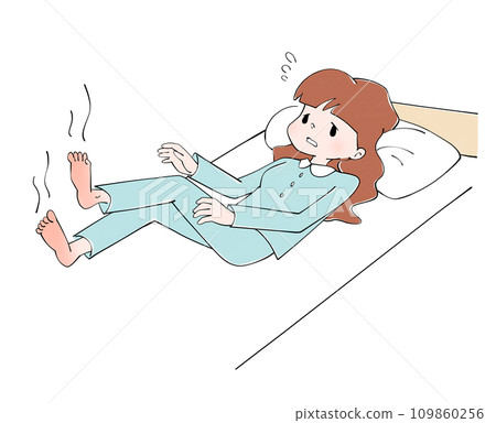 我的腳很熱，睡不著 109860256